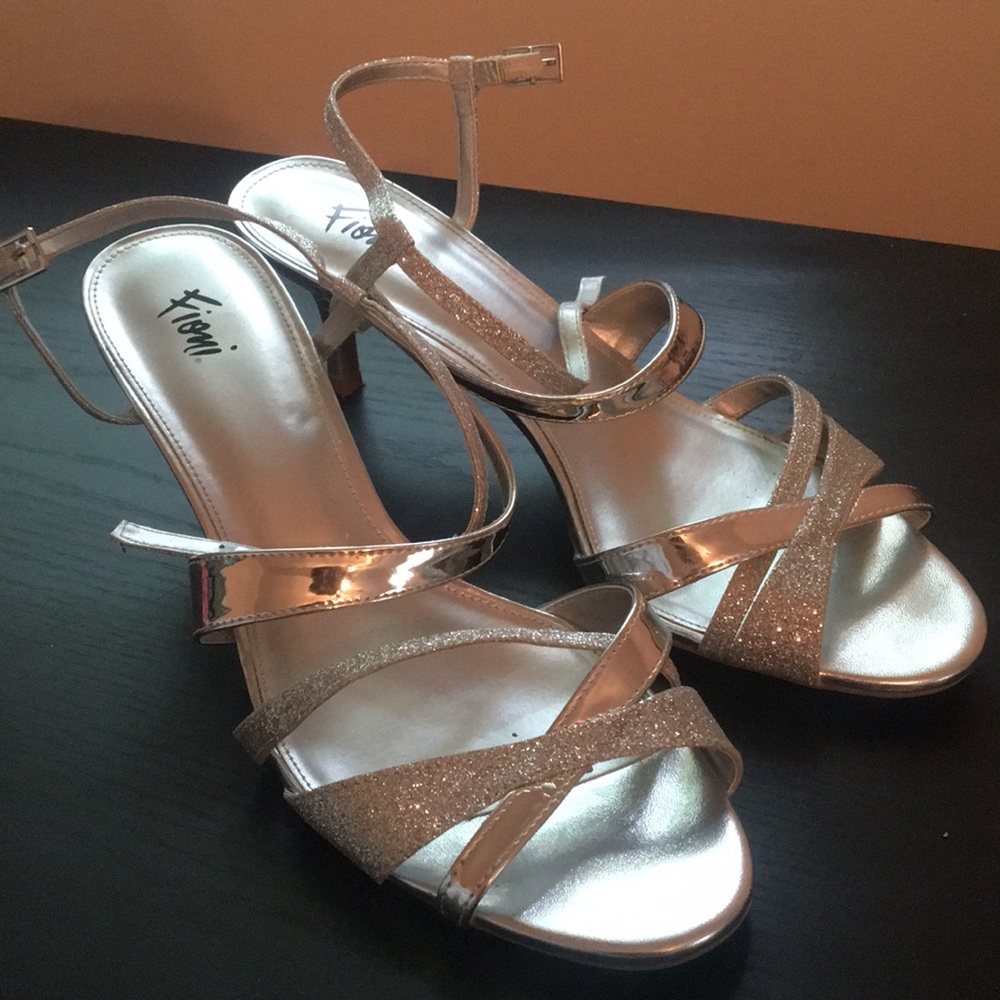 Silver heels